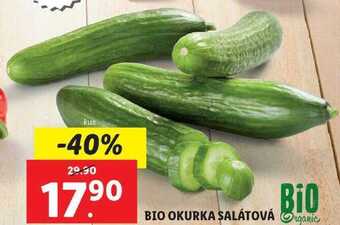 Lidl Bio okurka salátová, 1 ks nabídka