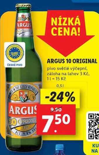 Lidl Argus 10 original, 0,5 l nabídka