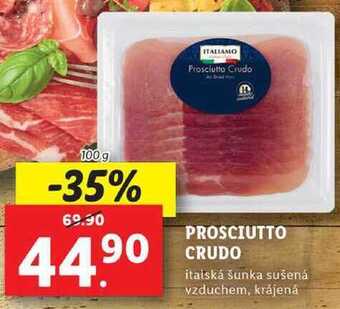 Lidl Prosciutto crudo, 100 g nabídka