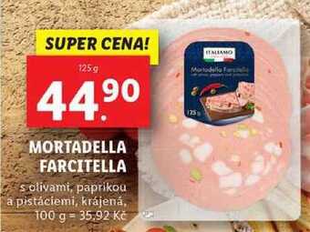 Lidl Mortadella farcitella, 125 g nabídka