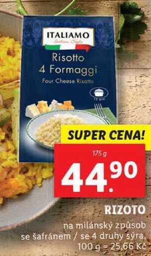Lidl Rizoto, 175 g nabídka