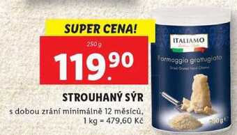 Lidl Strouhaný sýr, 250 g nabídka