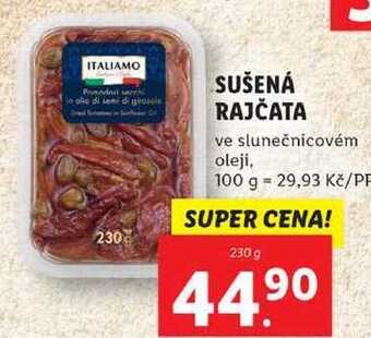 Lidl Sušená rajčata, 230 g nabídka