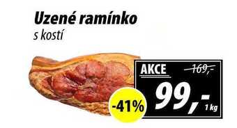 ZEMAN Uzené ramínko s kostí, 1 kg nabídka