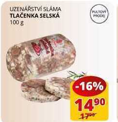 Flop Tlačenka selská 100 g nabídka