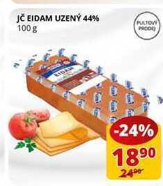 Flop Jč eidam uzený 44% 100 g nabídka