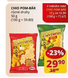 Flop Chio pom-bär různé druhy 50 g nabídka