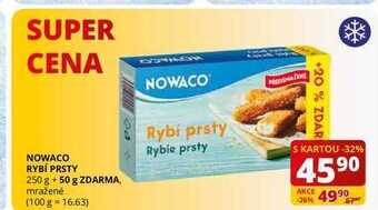 Flop Nowaco rybí prsty 250g nabídka