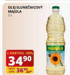 Flop Olej slunečnicový majola 1l nabídka