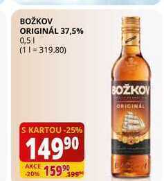 Flop Božkov originál 37,5% 0,5l nabídka