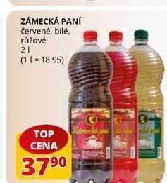 Flop Zámecká paní červené, bilé, růžové 2l nabídka