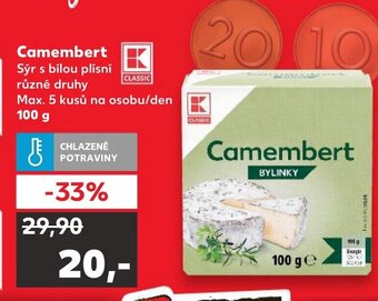 Kaufland Camembert nabídka