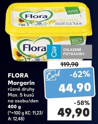 Kaufland FLORA Margarín nabídka