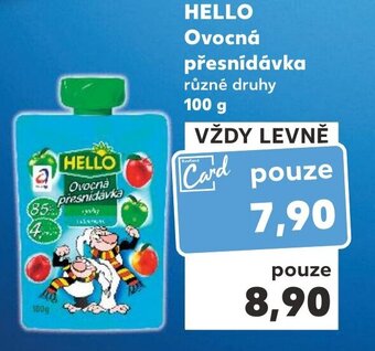 Kaufland HELLO Ovocná presnídávka nabídka