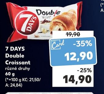Kaufland 7 DAYS Double Croissant nabídka