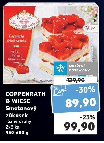 Kaufland COPPENRATH & WIESE Smetanový zákusek nabídka