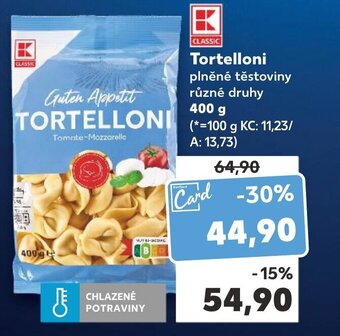 Kaufland Tortelloni nabídka