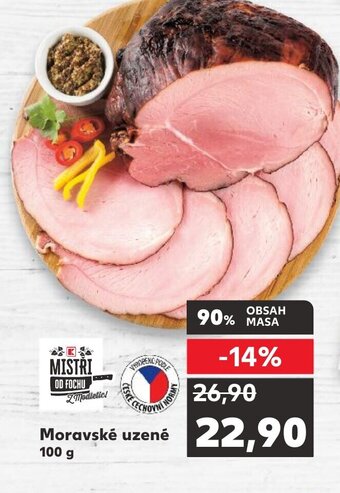 Kaufland Moravské uzené 100 g nabídka