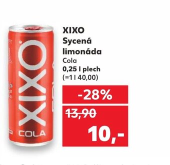 Kaufland XIXO Sycená limonáda nabídka