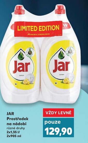Kaufland JAR Prostředek na nádobí nabídka