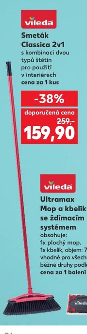 Kaufland Smeták Classica 2v1 nabídka