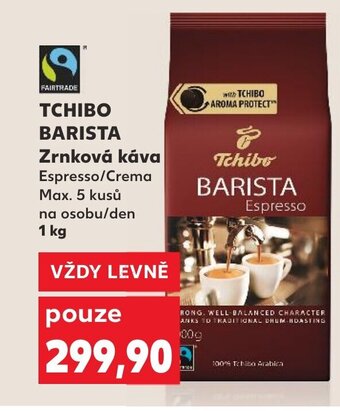 Kaufland TCHIBO BARISTA Zrnková káva nabídka