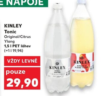 Kaufland KINLEY Tonic nabídka