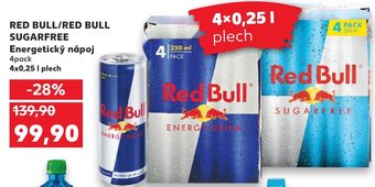 Kaufland RED BULL/RED BULL SUGARFREE Energetický nápoj nabídka