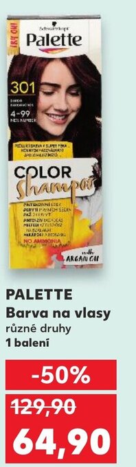 Kaufland PALETTE Barva na vlasy nabídka