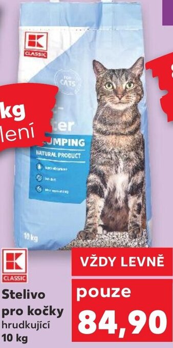 Kaufland Stelivo pro kočky nabídka
