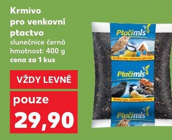 Kaufland Krmivo pro venkovní ptactvo nabídka