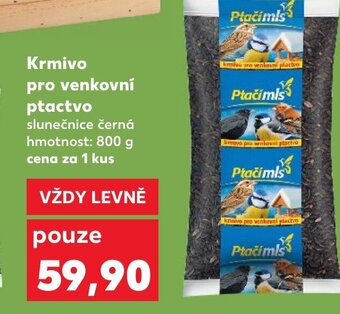 Kaufland Krmivo pro venkovní ptactvo nabídka