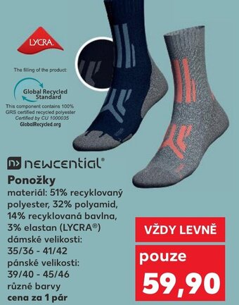 Kaufland Ponožky nabídka