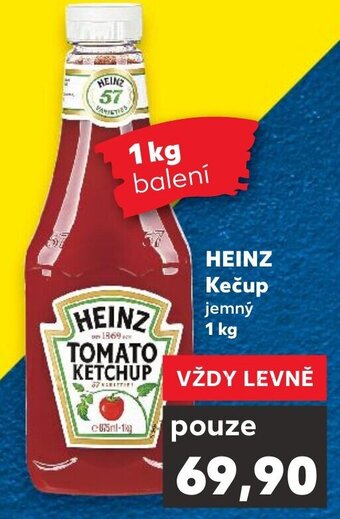 Kaufland HEINZ Kečup nabídka