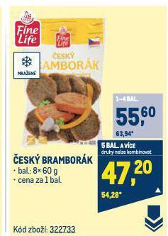 Makro Český bramborák nabídka