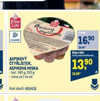 Makro Aspikový čtyřlístek nabídka