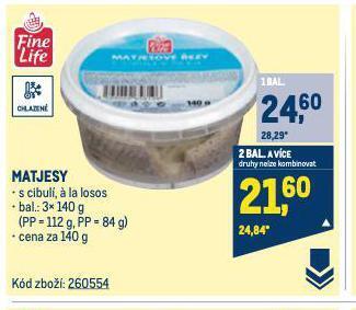 Makro Matjesy nabídka