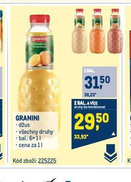 Makro Granini nabídka
