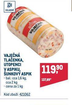 Makro Utopenci v aspiku nabídka