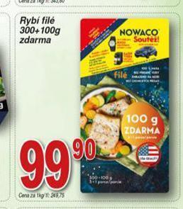Hruška Rybí filé nabídka