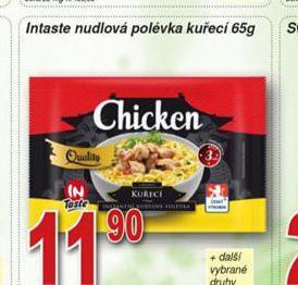 Hruška Intaste nudlová polévka nabídka