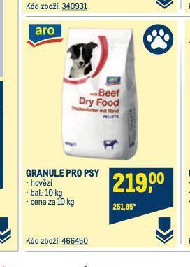 Makro Granule pro psy nabídka