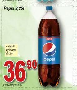 Hruška Pepsi nabídka