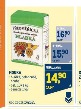 Makro Mouka nabídka