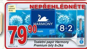 Hruška Harmony toaletní papír nabídka