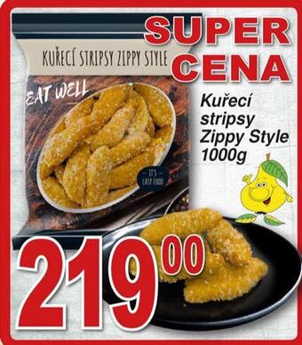 Hruška Kuřecí stripsy zippy nabídka