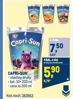 Makro Capri sun nabídka
