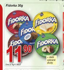 Hruška Fidorka nabídka