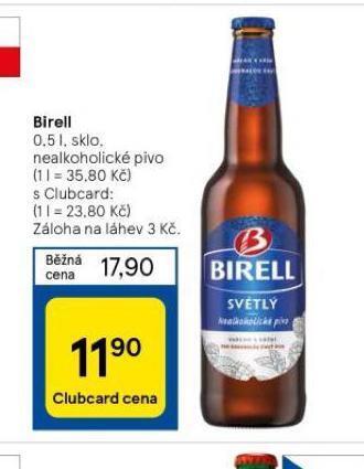 Tesco Birell nabídka