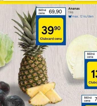 Tesco Ananas nabídka
